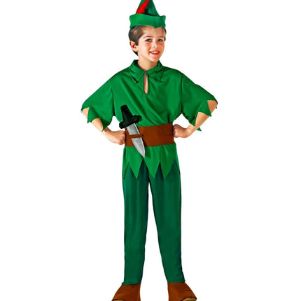 Peter Pan Kostuum Jongen - Partywinkel - 8003558380657
