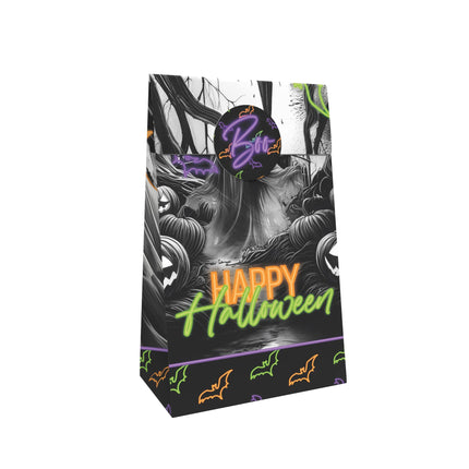 Halloween-Geschenktütchen Neon, 10 Stück