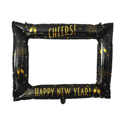 Frohes neues Jahr Photobooth Rahmen