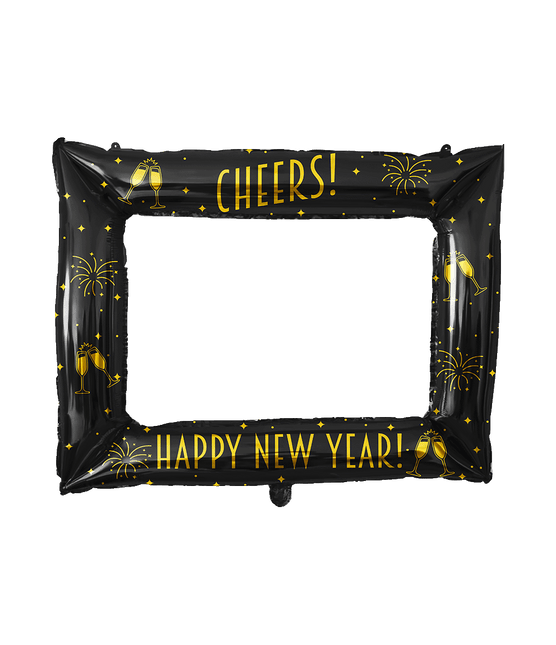 Frohes neues Jahr Photobooth Rahmen