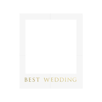 Photobooth Frame Bruiloft van Partydeco koop je bij Partywinkel