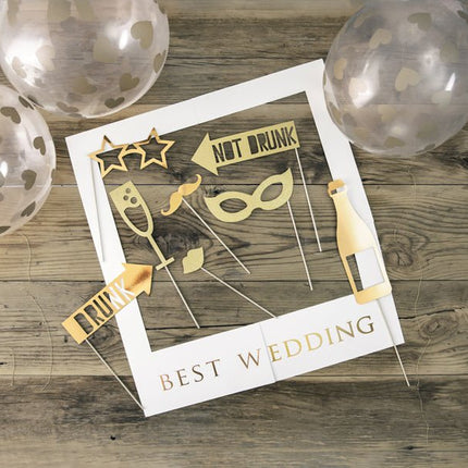 Photobooth Frame Bruiloft van Partydeco koop je bij Partywinkel