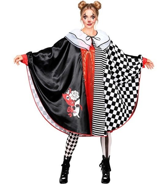 Pierrot Poncho Dames van Widmann koop je bij Partywinkel