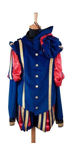 Pete velvet deluxe blau/rot