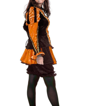 Pietenpak Dames Oranje van Wilbers & Wilbers koop je bij Partywinkel