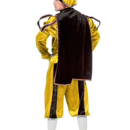 Pietenpak Geel Fluweel van Wilbers & Wilbers koop je bij Partywinkel