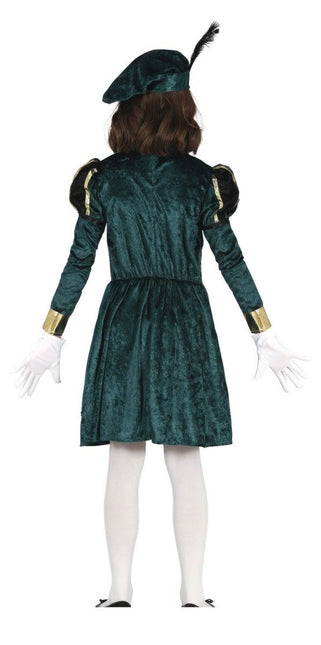 Pietenpak Jurk Kind Groen/Goud van Fiestas Guirca koop je bij Partywinkel