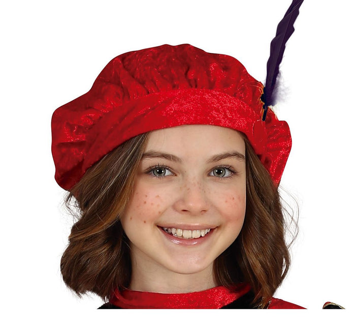 Pietenpak Jurk Kind Rood/Goud van Fiestas Guirca koop je bij Partywinkel