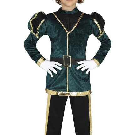 Pietenpak Kind Groen/Goud van Fiestas Guirca koop je bij Partywinkel