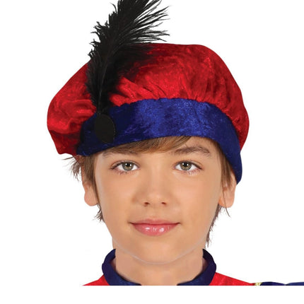 Pietenpak Kind Rood/Blauw van Fiestas Guirca koop je bij Partywinkel