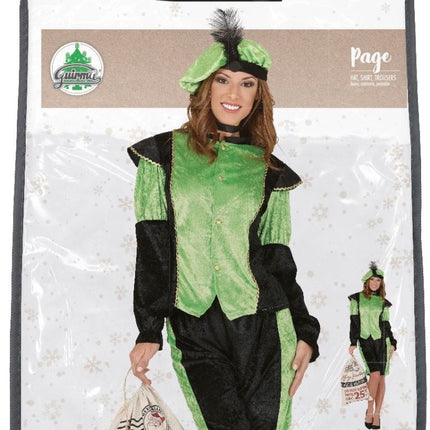 Pietenpak Lichtgroen Dames van Fiestas Guirca koop je bij Partywinkel