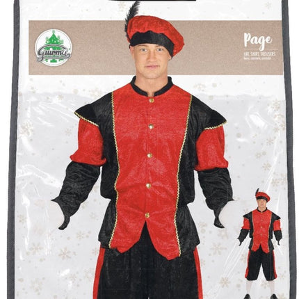 Pietenpak Rood Zwart van Fiestas Guirca koop je bij Partywinkel