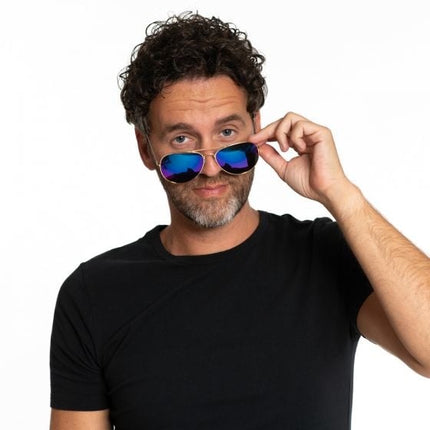 Pilotenbril Spiegel van Partychimp koop je bij Partywinkel
