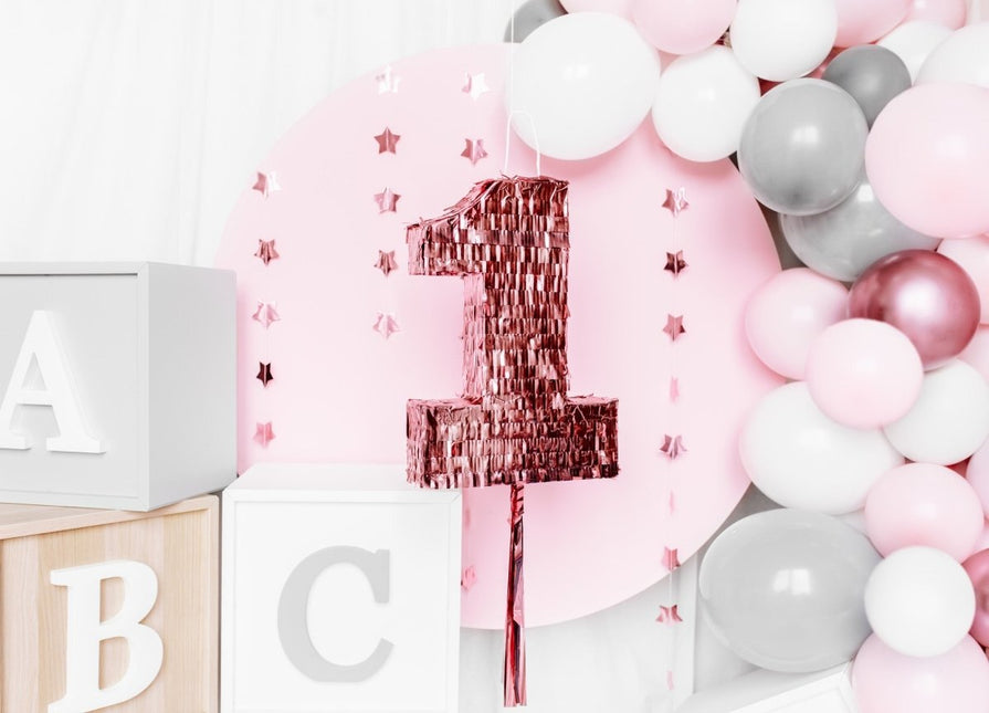 Pinata 1 Jaar 40cm van Partydeco koop je bij Partywinkel