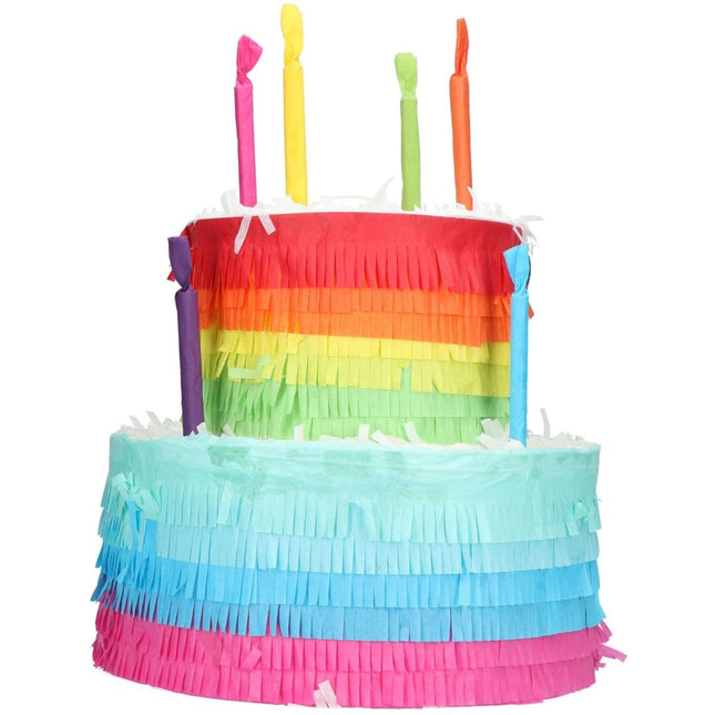 Pinata Taart 25cm van Folat koop je bij Partywinkel