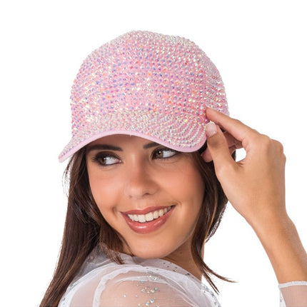 Rosa Strass-Mütze, Einheitsgröße
