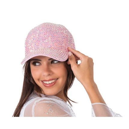 Rosa Strass-Mütze, Einheitsgröße