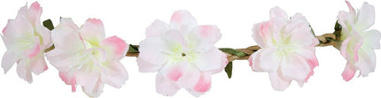 Pink flower crown van Fiestas Guirca koop je bij Partywinkel