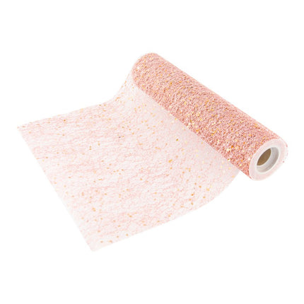 Rose Gold Tischläufer Glitter 5m