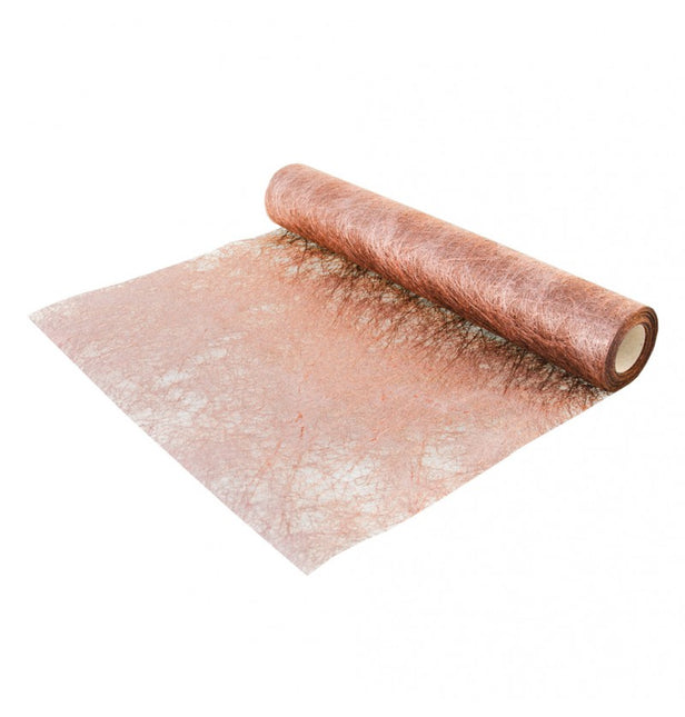 Rose Gold Tischläufer Glänzend 10m