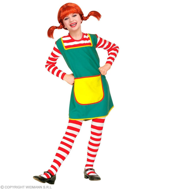 Pipi Langkous Jurk Meisje - Partywinkel - 8003558360741