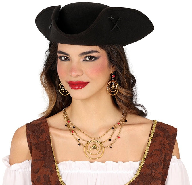 Piraat Accessoireset 3 delig - Partywinkel - 8434077168226
