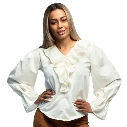 Piraat Blouse Dames van Boland koop je bij Partywinkel