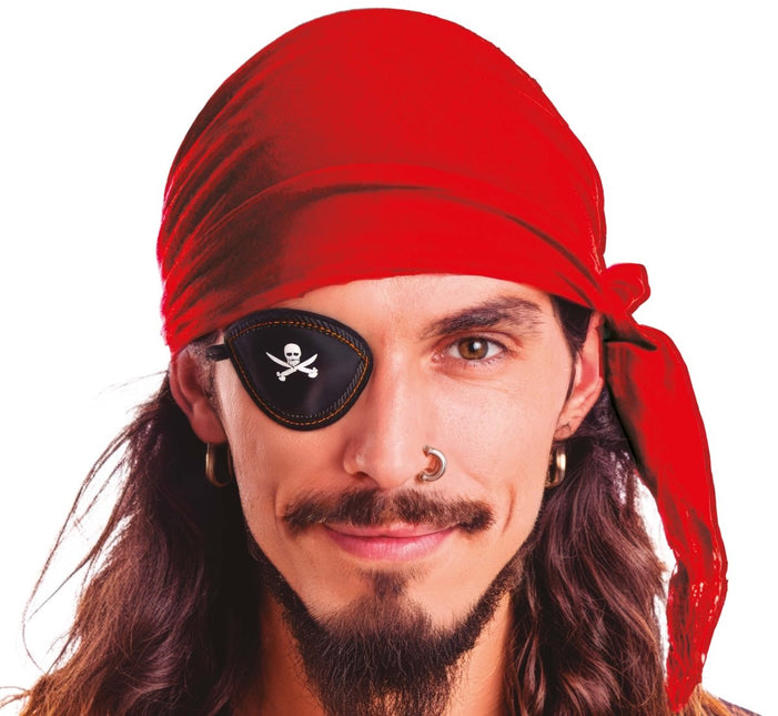 Piraat Hoofdband Rood - Partywinkel - 8434077272466