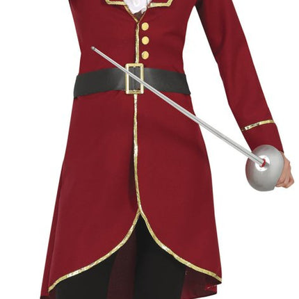 Piraat Kostuum Bordeaux Rood Dames van Fiestas Guirca koop je bij Partywinkel