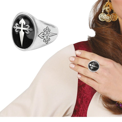 Piraat Ring Kruis - Partywinkel - 8434077269329