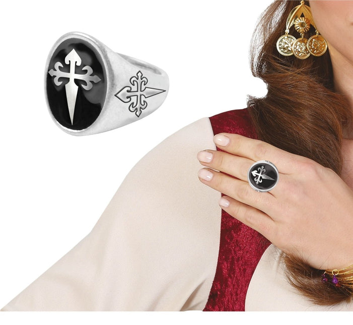 Piraat Ring Kruis - Partywinkel - 8434077269329