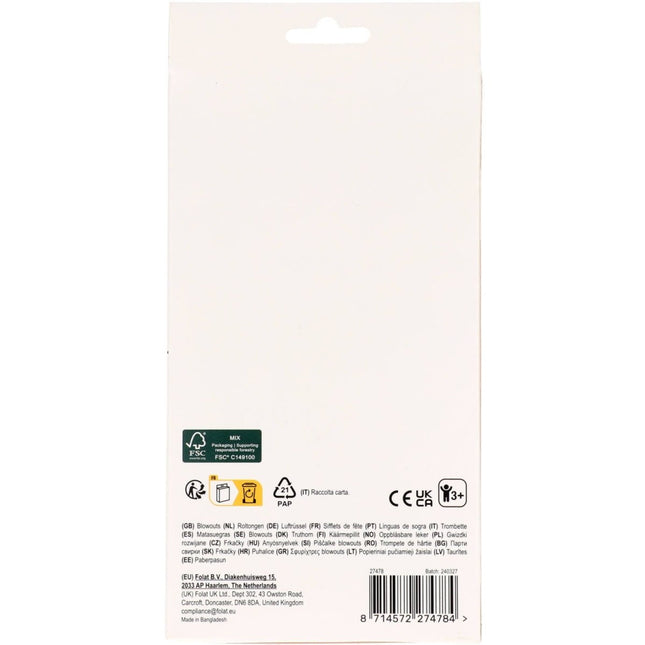 Piraat Toeter 6st van Folat koop je bij Partywinkel