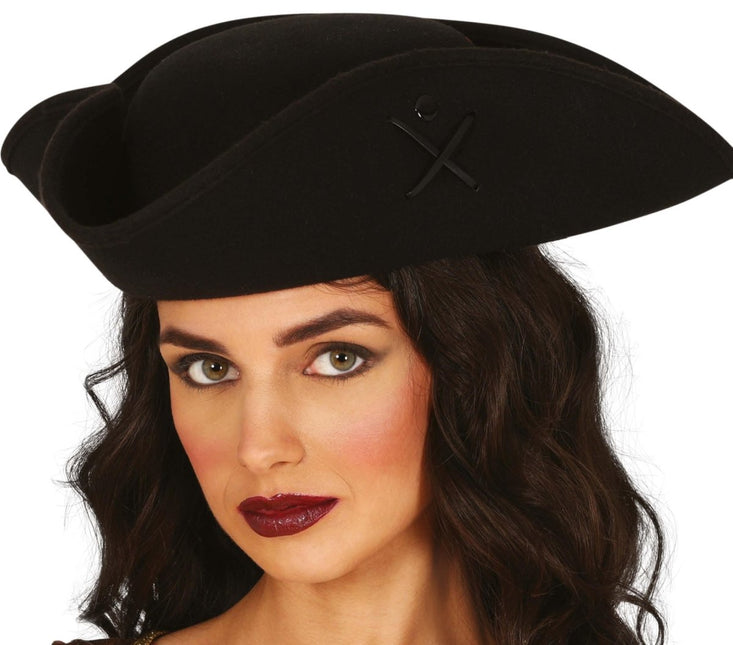 Piraathoed Zwart van Fiestas Guirca koop je bij Partywinkel