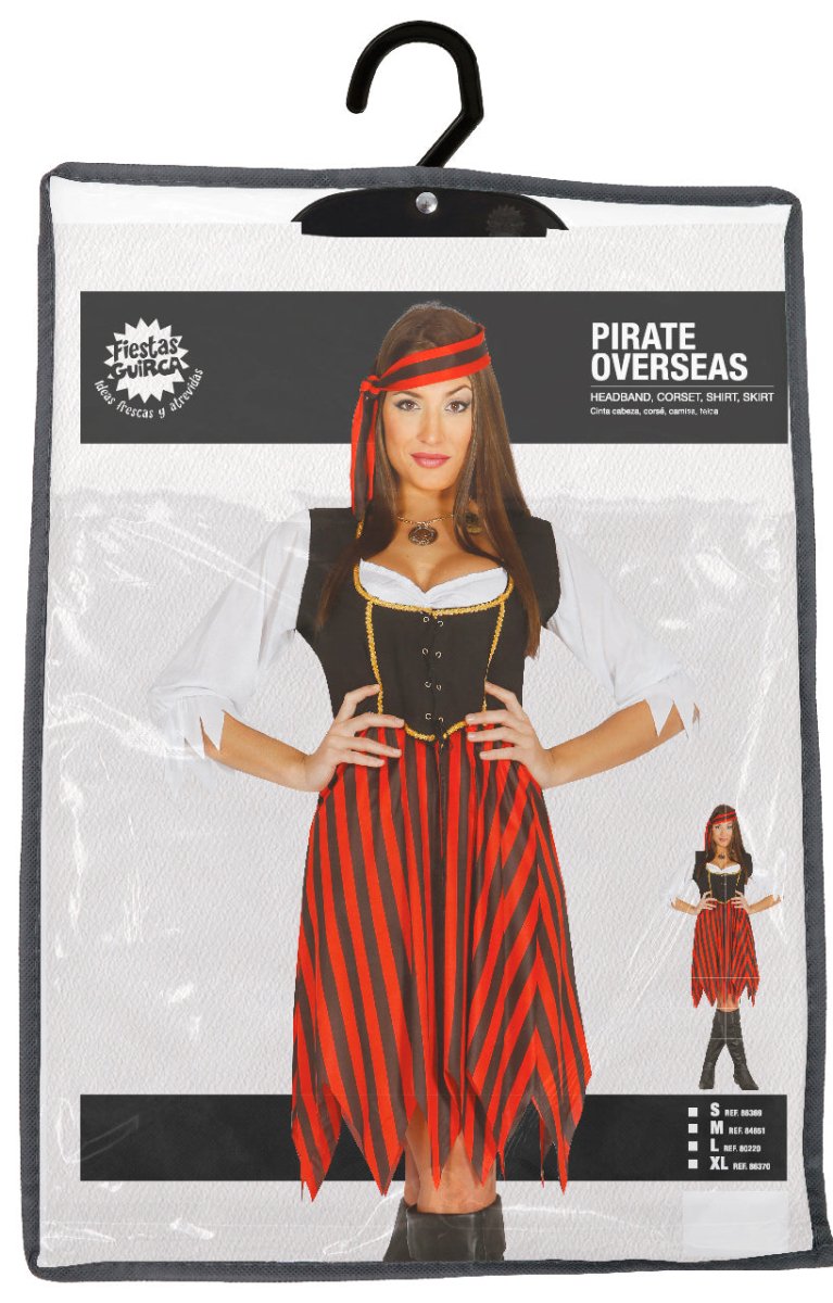 Smiffys Hübsches Piratenkleid Für Damen – Inkl. Kleid & Hut, Rosa-braun, Exklusives Kostüm Für Faschings-, Mittelalter- & Mottopartys Smiffys Hübsches Piratenkleid Für Damen – Inkl. Kleid & Hut, Rosa-braun, Exklusives Kostüm Für Faschings-, Mittelalter- & Mottopartys