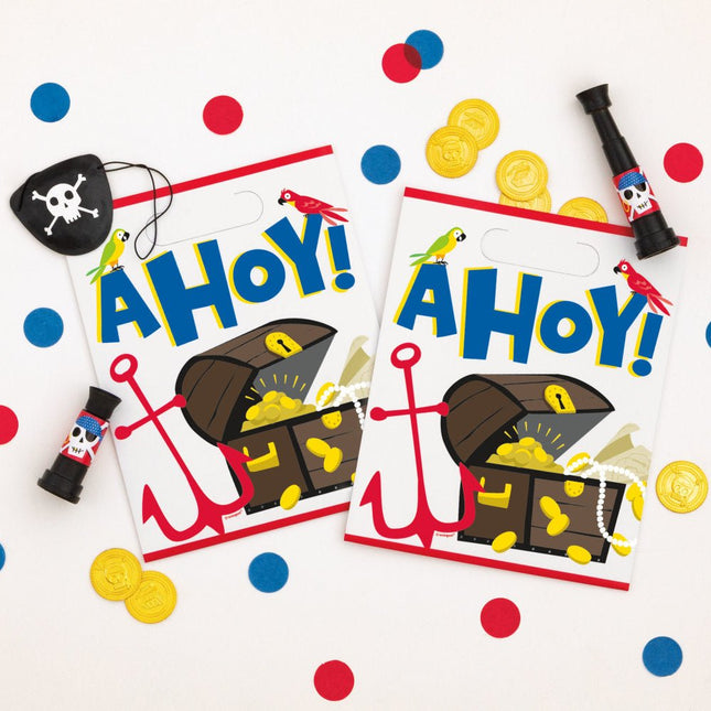 Piraten Uitdeelcadeautjes Telescoop 8st van Unique koop je bij Partywinkel