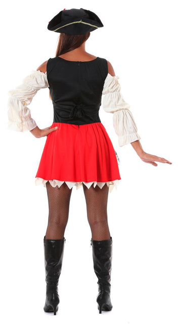 Piratenpak Dames Rood van Fiestas Guirca koop je bij Partywinkel