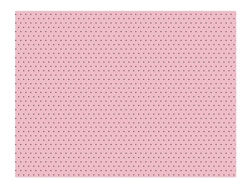 Placemats Roze Zwart 40cm 6st van Partydeco koop je bij Partywinkel