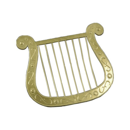 Goldene Harfe – Kostümzubehör 27,6 cm