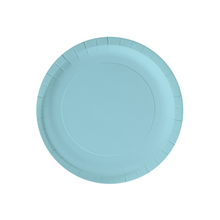 Teller - Pastellblau