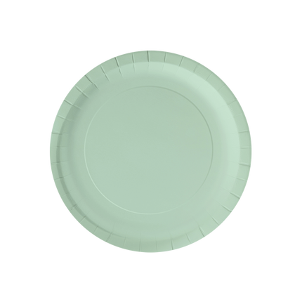 Teller - Pastellgrün