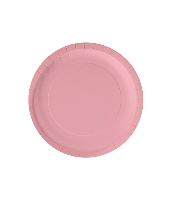 Teller - Pastellrosa