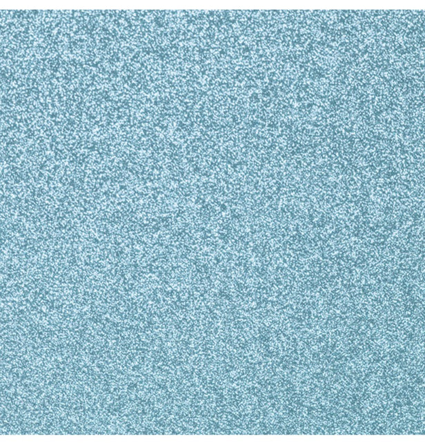 Hellblaue Tischdecke Glitter 3m