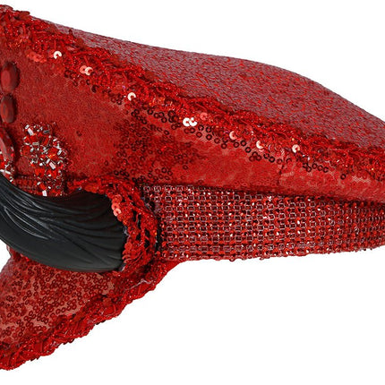 Police red hat with horns, adult van Fiestas Guirca koop je bij Partywinkel