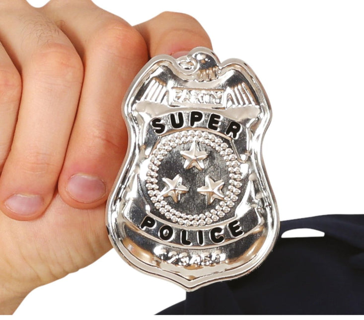 Politie Badge 7cm - Partywinkel - 8434077179833