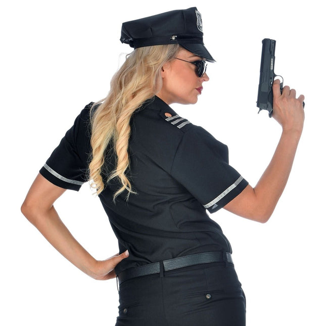 Politie Blouse Zwart Dames van Widmann koop je bij Partywinkel
