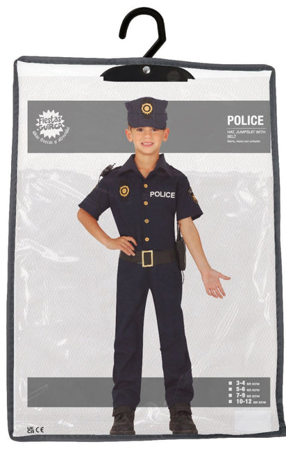 Politie Kostuum Kind Blauw van Fiestas Guirca koop je bij Partywinkel