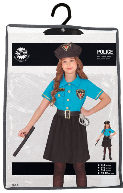 Politie Pak Meisje 3 delig - Partywinkel - 8434077785423