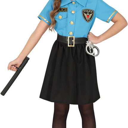 Politie Pak Meisje 3 delig - Partywinkel - 8434077785423