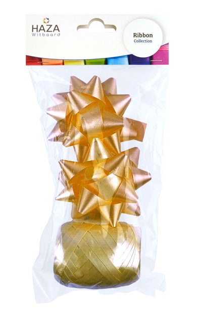 Polyband Kombi-Set Gold (1 Ei, 2 Rosetten)