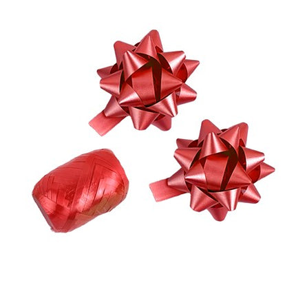 Polyband Kombi-Set rot (1 Ei, 2 Rosetten)